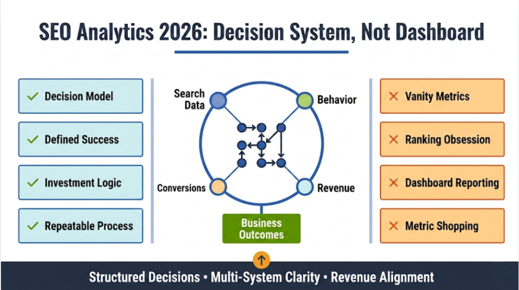 SEO Analytics in 2026: What It Is and What It Is Not