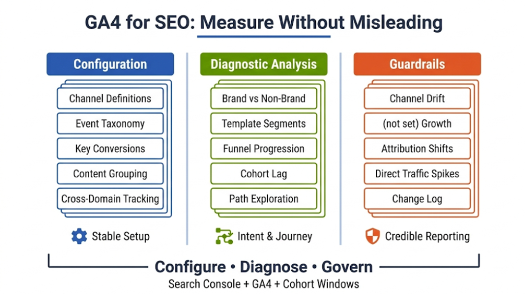 How to measure SEO in Google Analytics (GA4) without fooling anyone