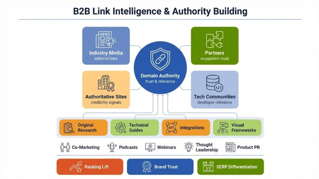 B2B Link Intelligence and Authority Building