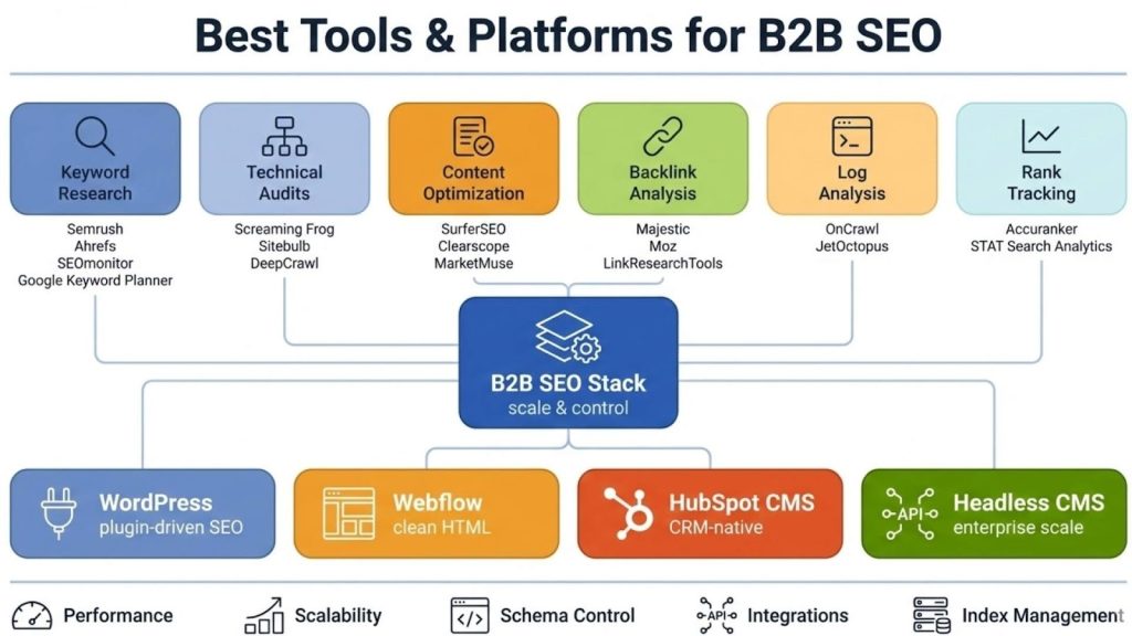 Best Tools and Platforms for B2B SEO