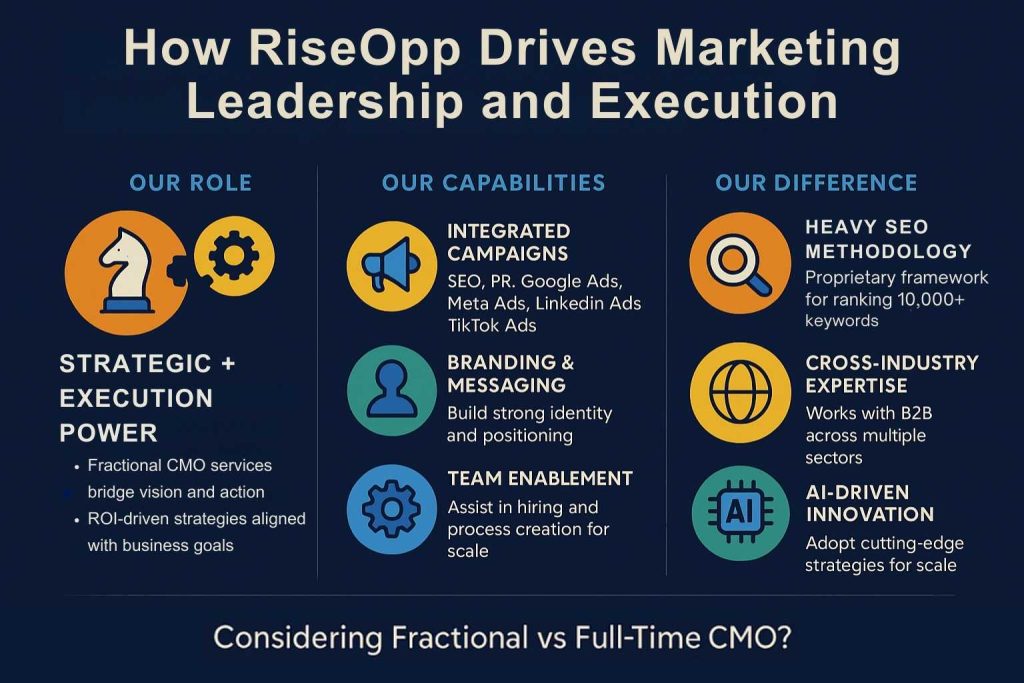 How RiseOpp Drives Marketing Leadership and Execution