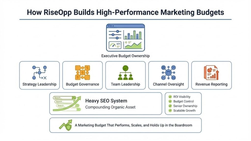 How RiseOpp Helps You Build and Optimize a High-Performance Marketing Budget