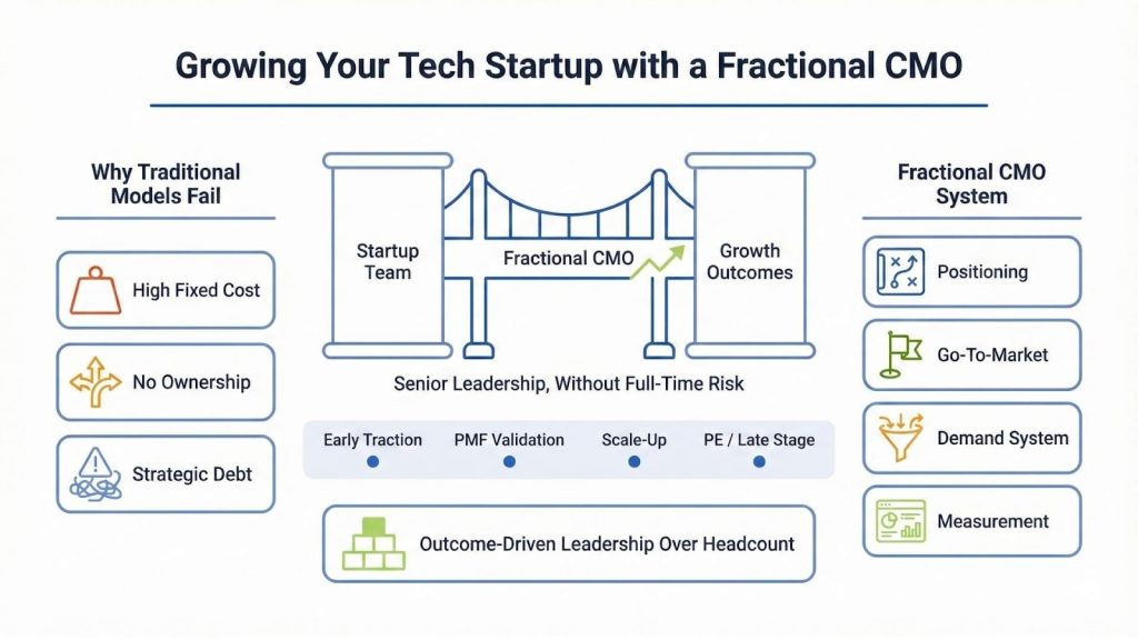 Growing Your Tech Startup with a Fractional CMO
