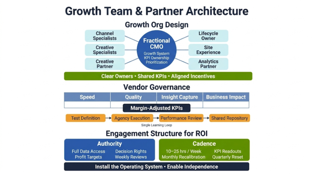 Team and partner architecture: orchestration that prevents siloed execution
