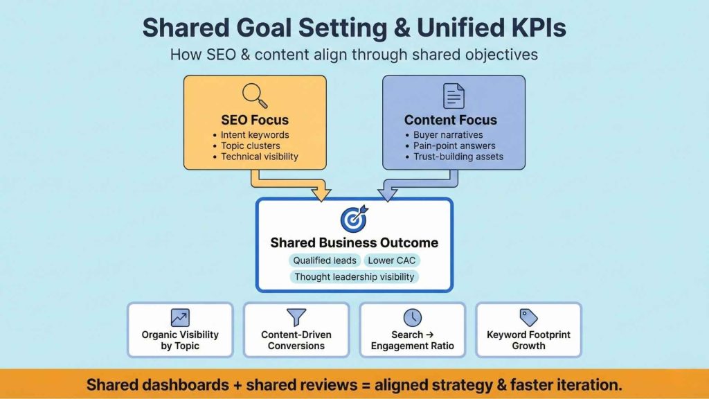 Shared Goal Setting and Unified KPIs
