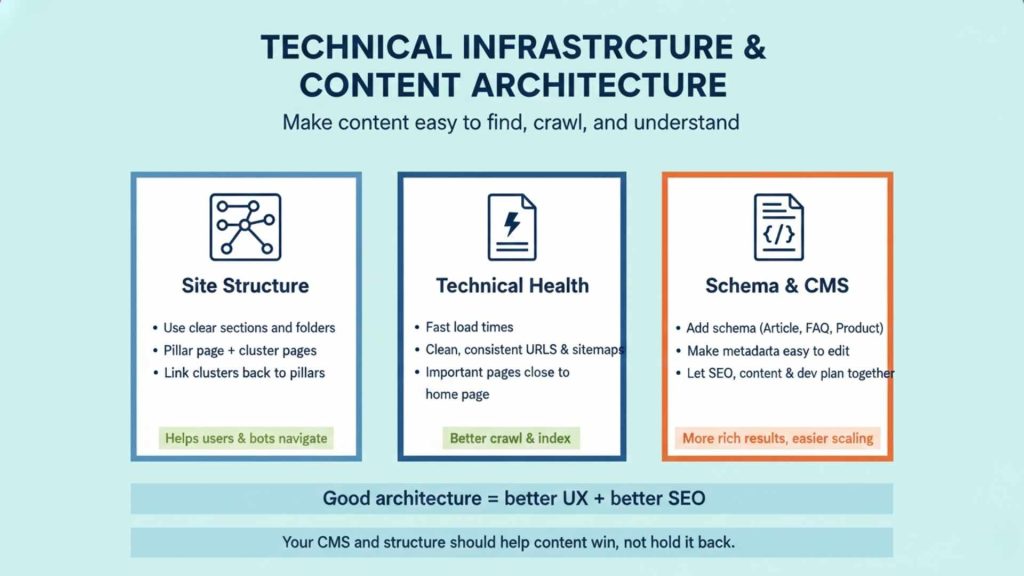 Technical Infrastructure and Content Architecture
