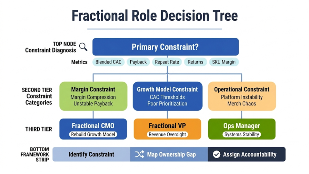 The decision tree: which fractional role is actually required