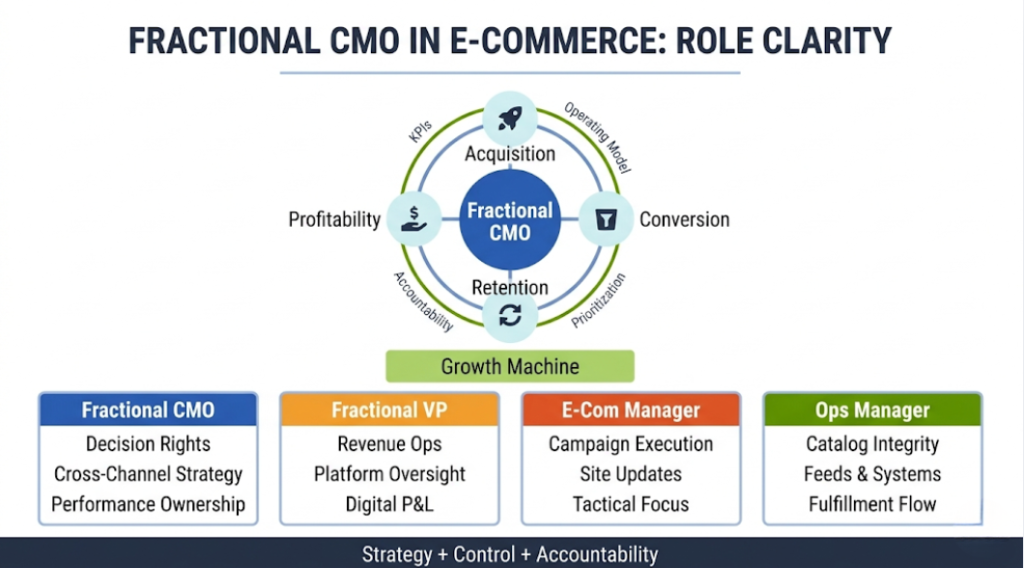 The e-commerce growth operating system a fractional CMO should build