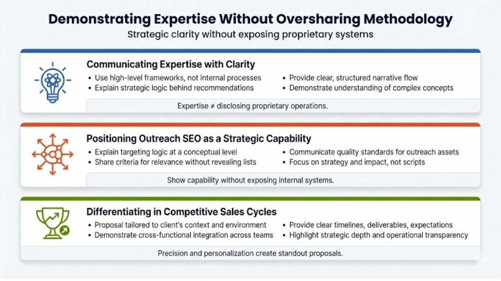Demonstrating Expertise Without Oversharing Methodology