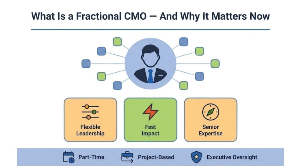 What Is a Fractional CMO and Why It Matters Now