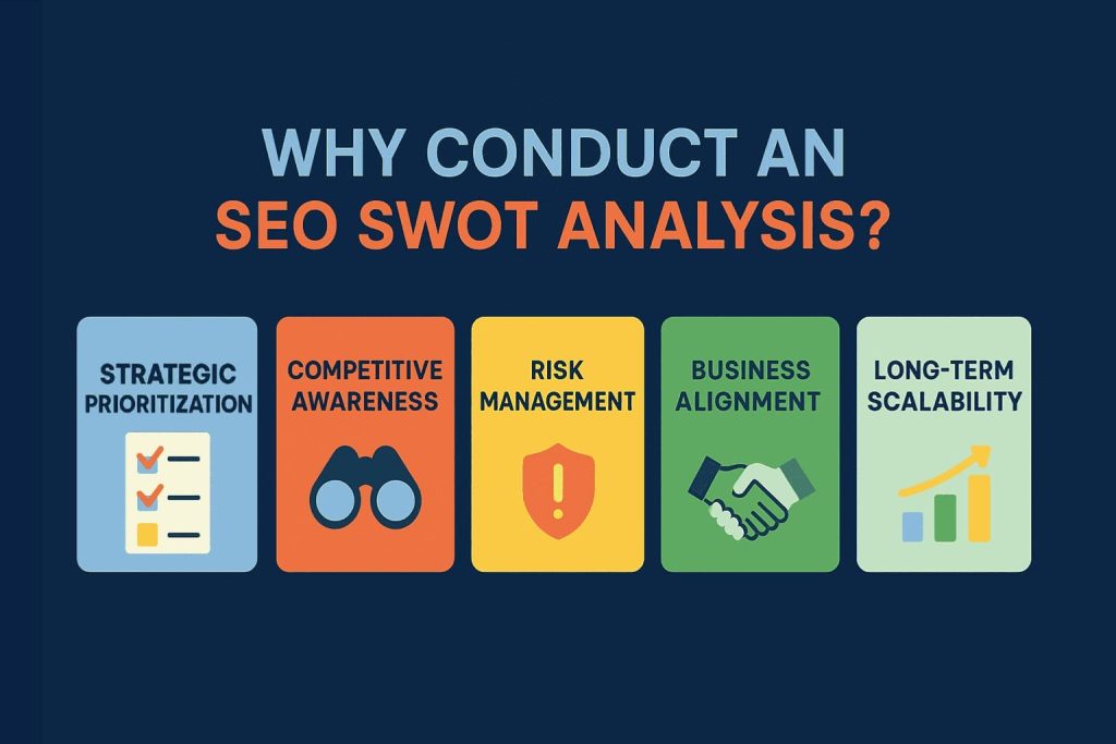 Why conduct an SEO SWOT analysis