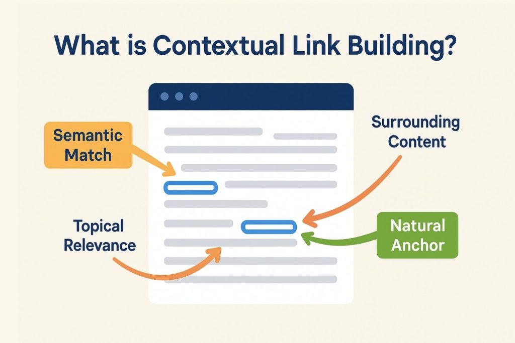What is Contextual Link building
