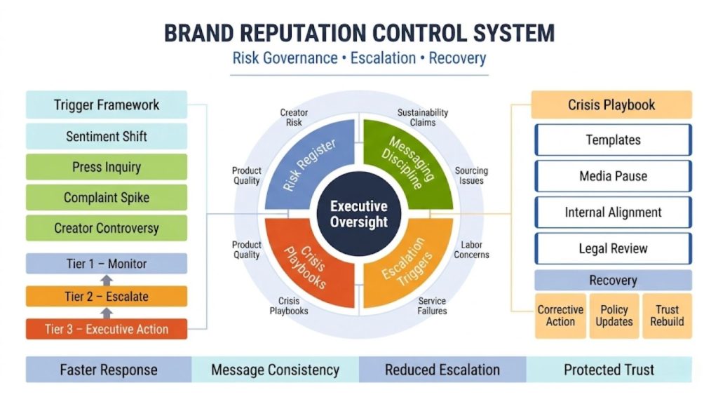 Brand reputation management as an executive control system