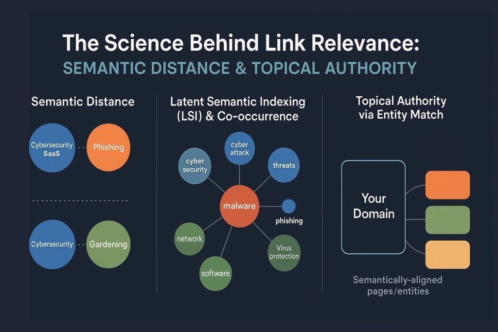 The Science Behind Link Relevance: Semantic Distance & Topical Authority
