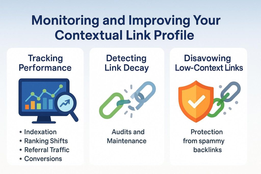 Monitoring and Improving Your Contextual Link Profile
