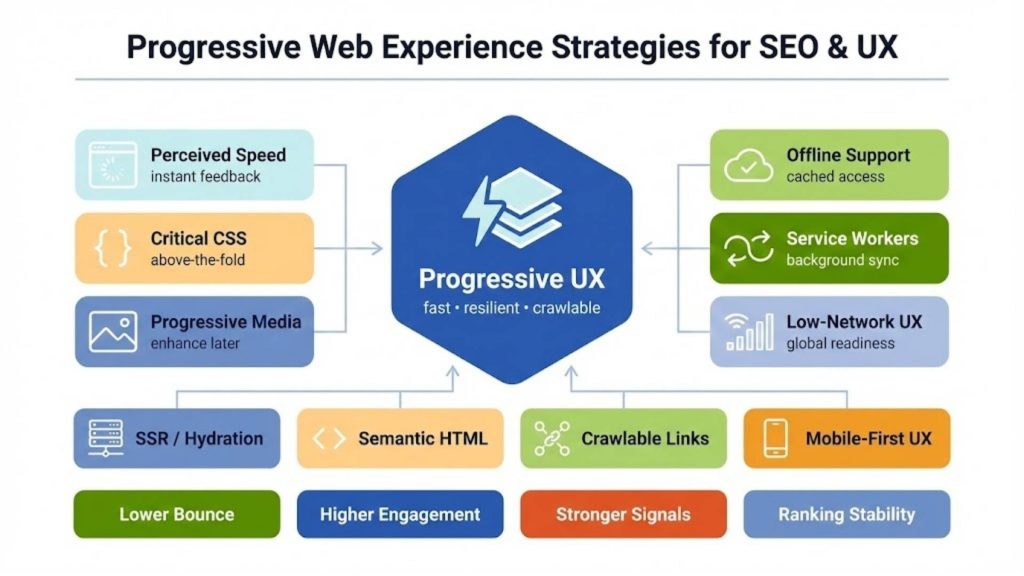 Progressive Web Experience Strategies for SEO and UX