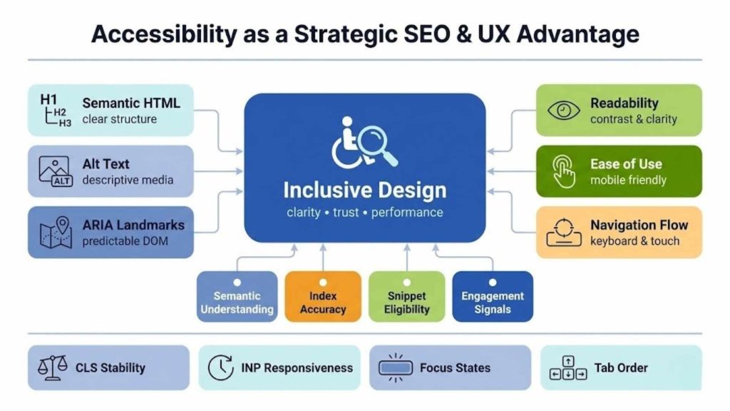 Accessibility as a Strategic SEO and UX Advantage