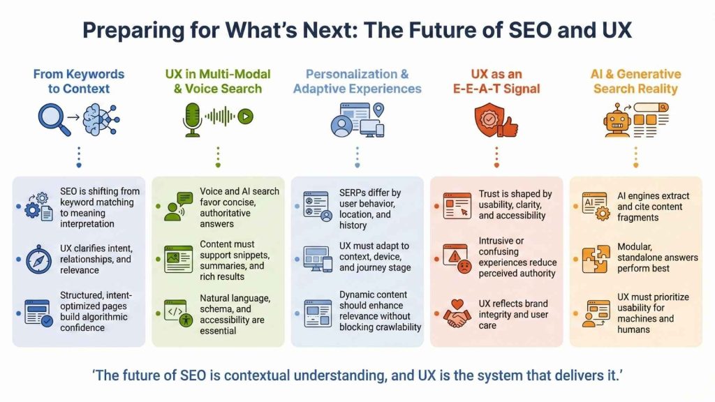 Preparing for What’s Next: The Future of SEO and UX