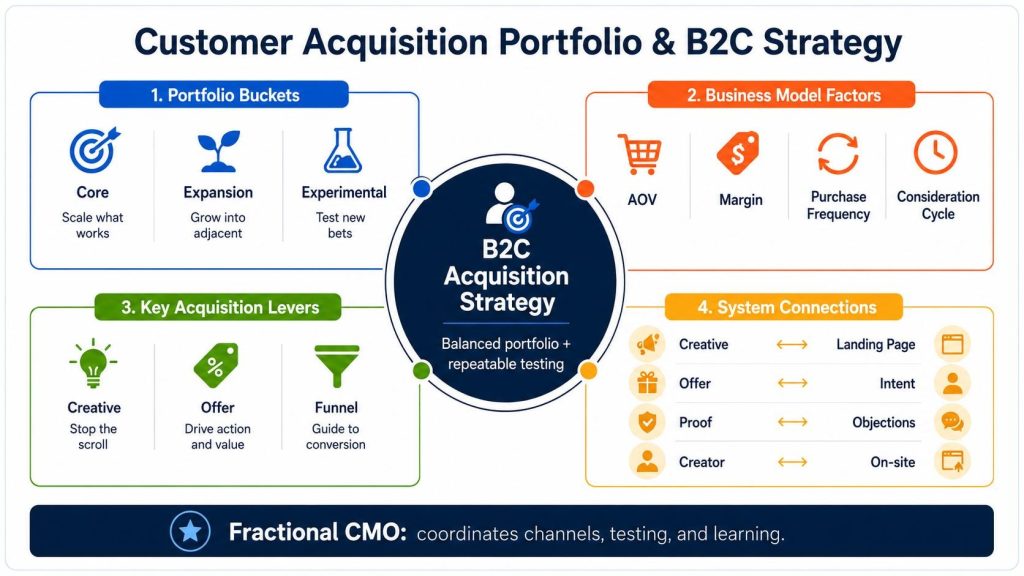 Customer Acquisition Portfolio and B2C Customer Acquisition Strategy