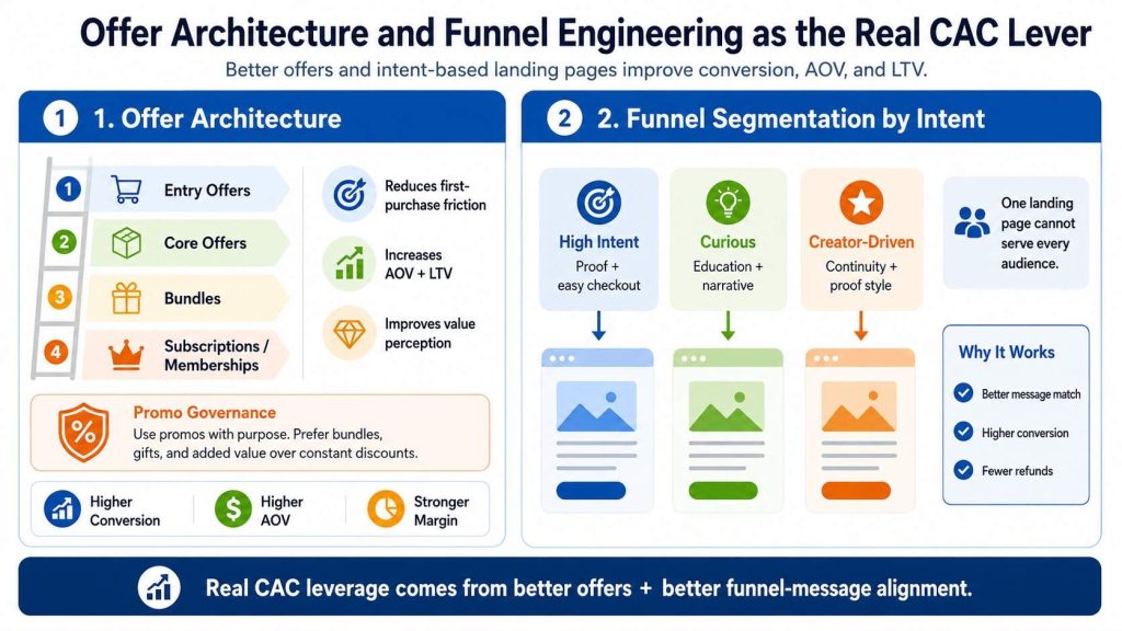 Offer Architecture and Funnel Engineering as the Real CAC Lever