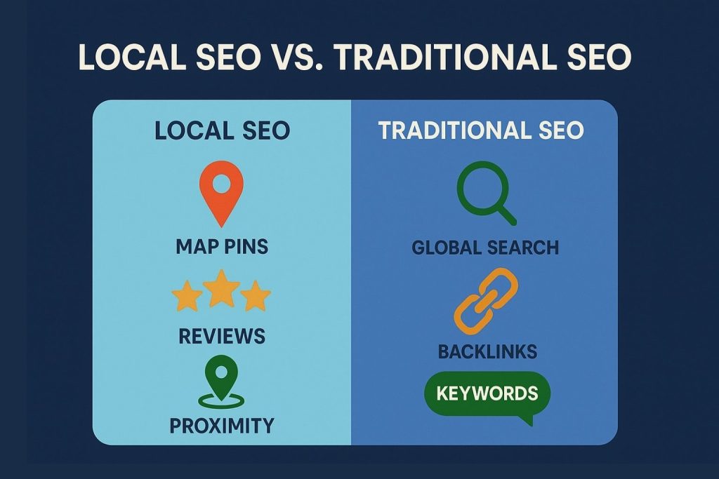 Local SEO vs. Traditional SEO