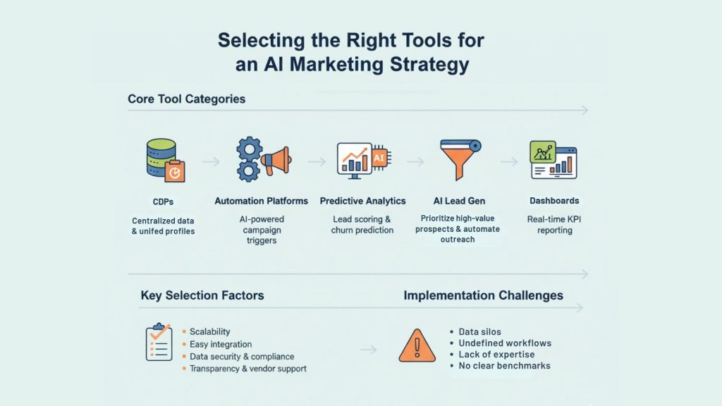 Selecting the Right Tools for an AI Marketing Strategy