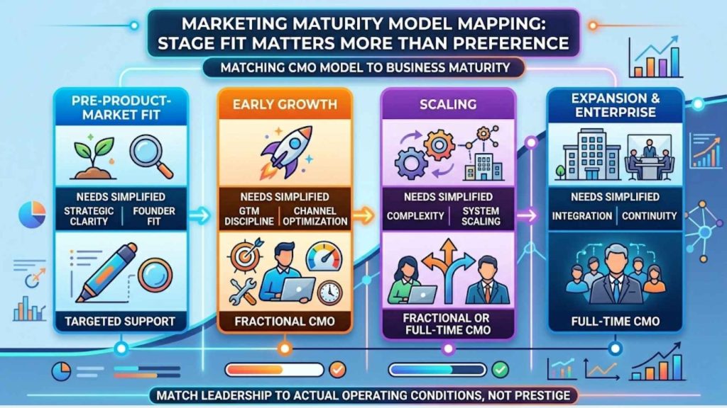 Marketing Maturity Model Mapping