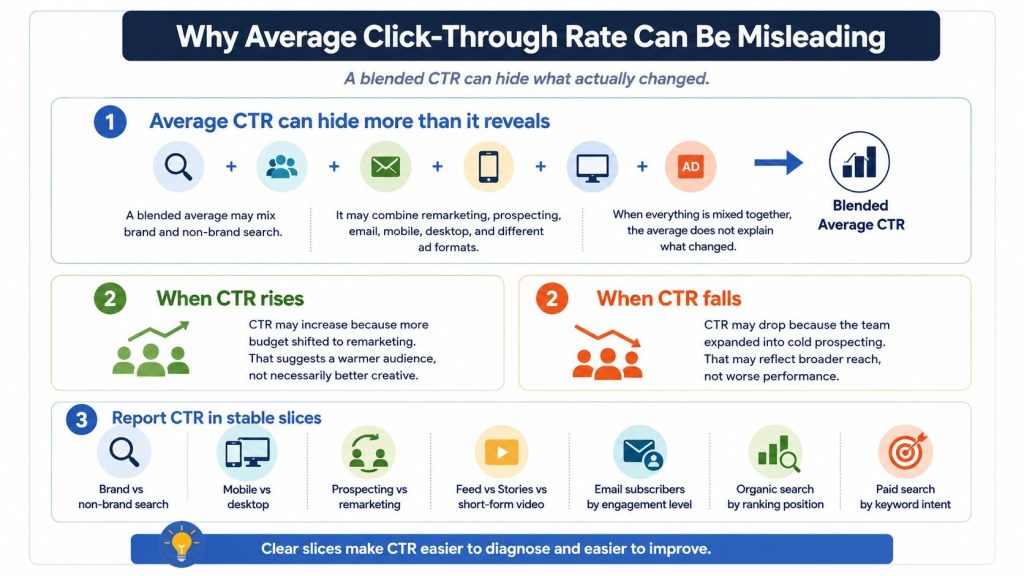 Why Average Click-Through Rate Can Be Misleading