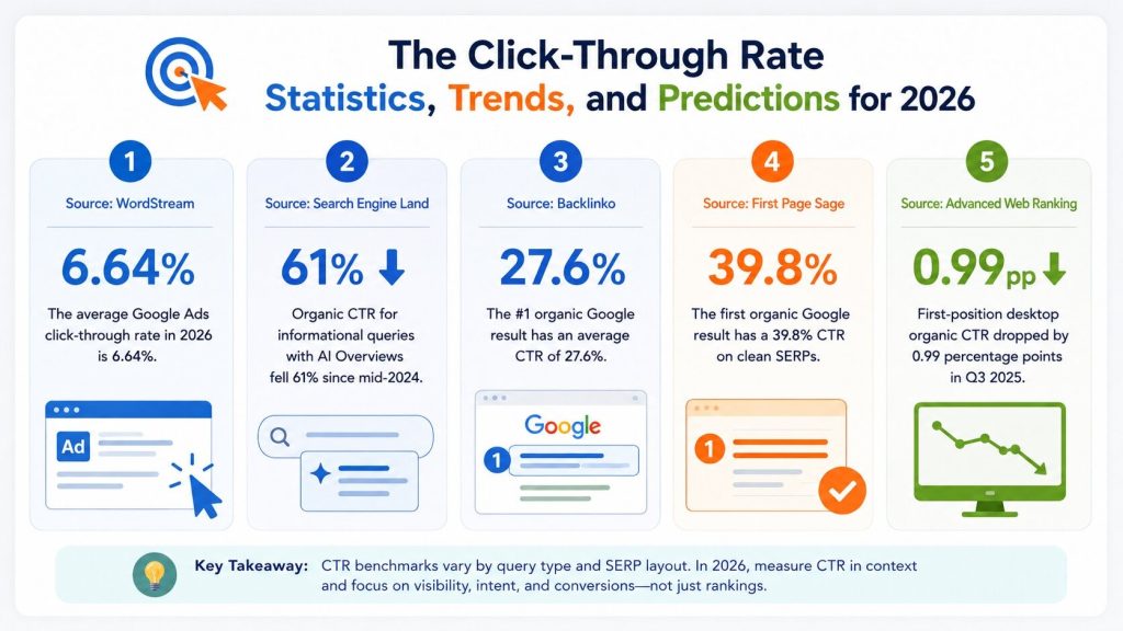 The 10 Click-Through Rate Statistics, Trends, and Predictions for 2026