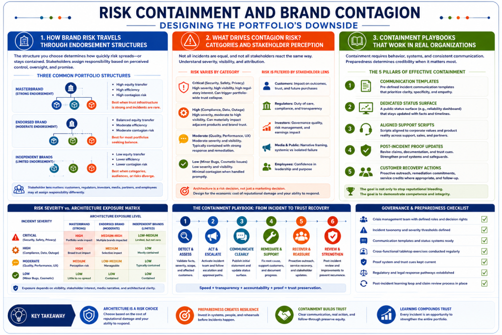 Risk Containment and Brand Contagion: Designing the Portfolio’s Downside