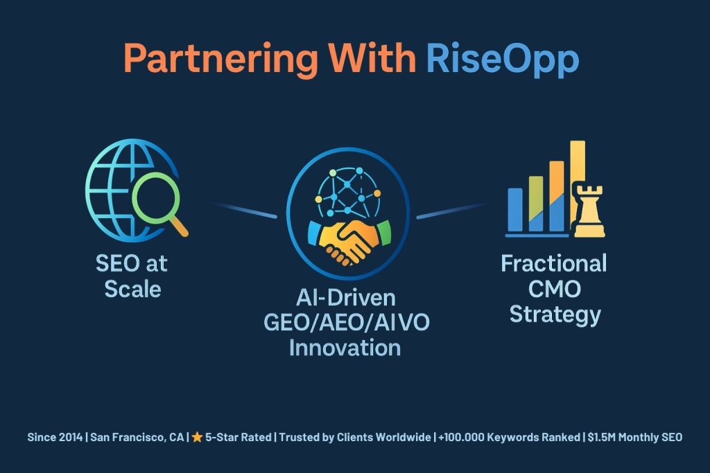 San Francisco SEO agency Riseopp Pertnering