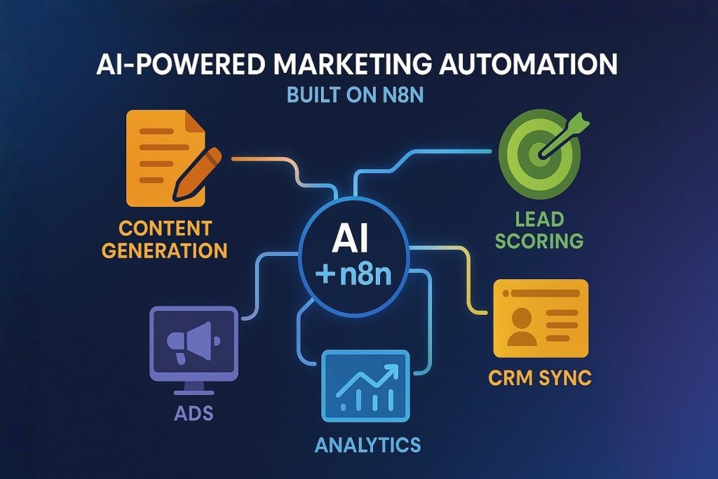 AI-powered marketing automation built on n8n