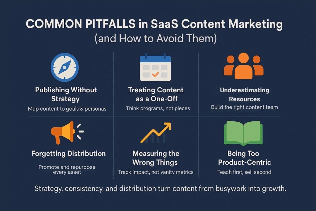 Common Pitfalls in SaaS Content Marketing (and How to Avoid Them)
