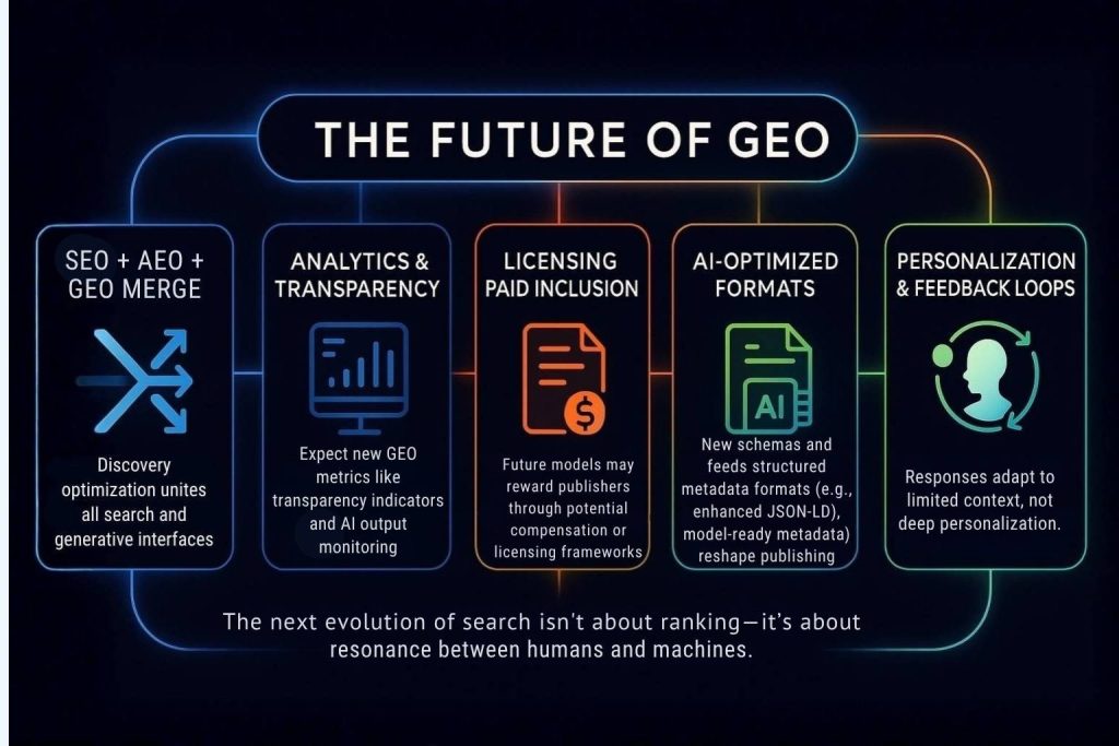 future landscape of Generative Engine Optimization (GEO)
