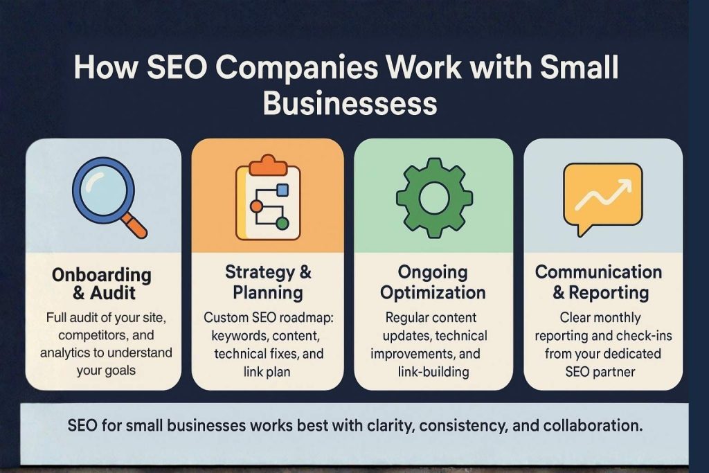 How SEO Companies Work with Small Businesses
