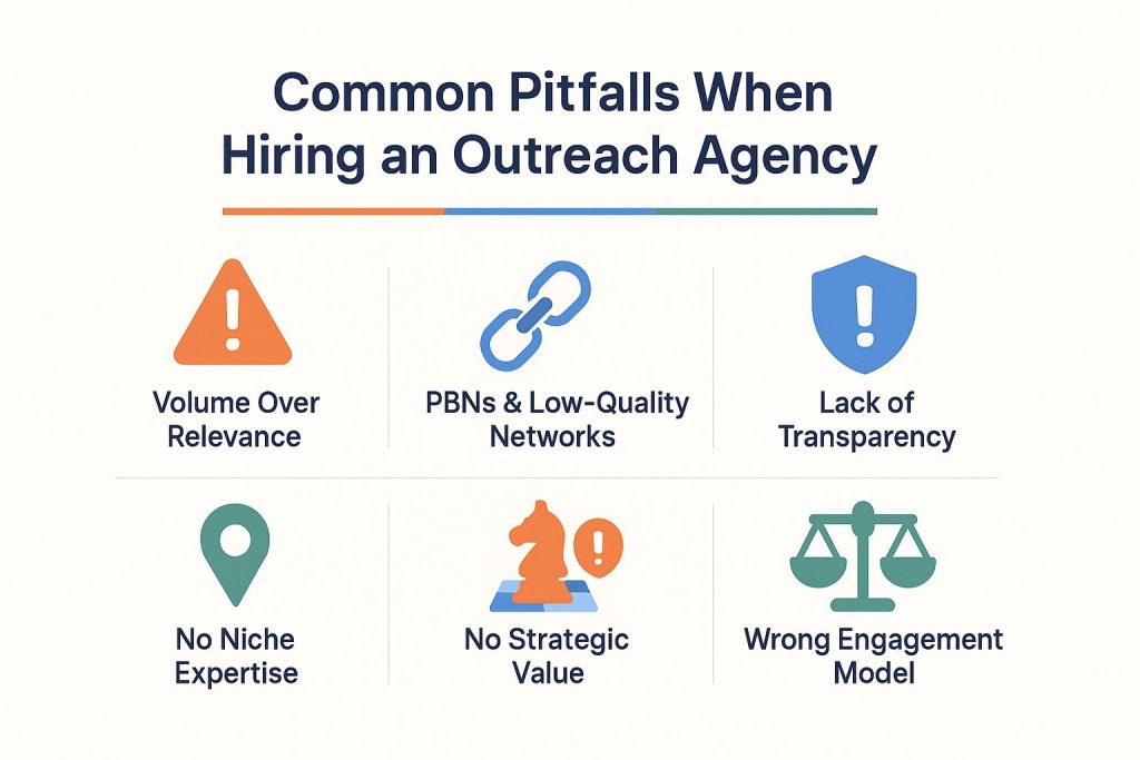 Common Pitfalls When Hiring an Outreach Agency
