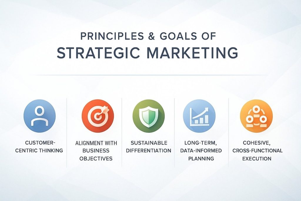 Principles & Goals of Strategic Marketing
