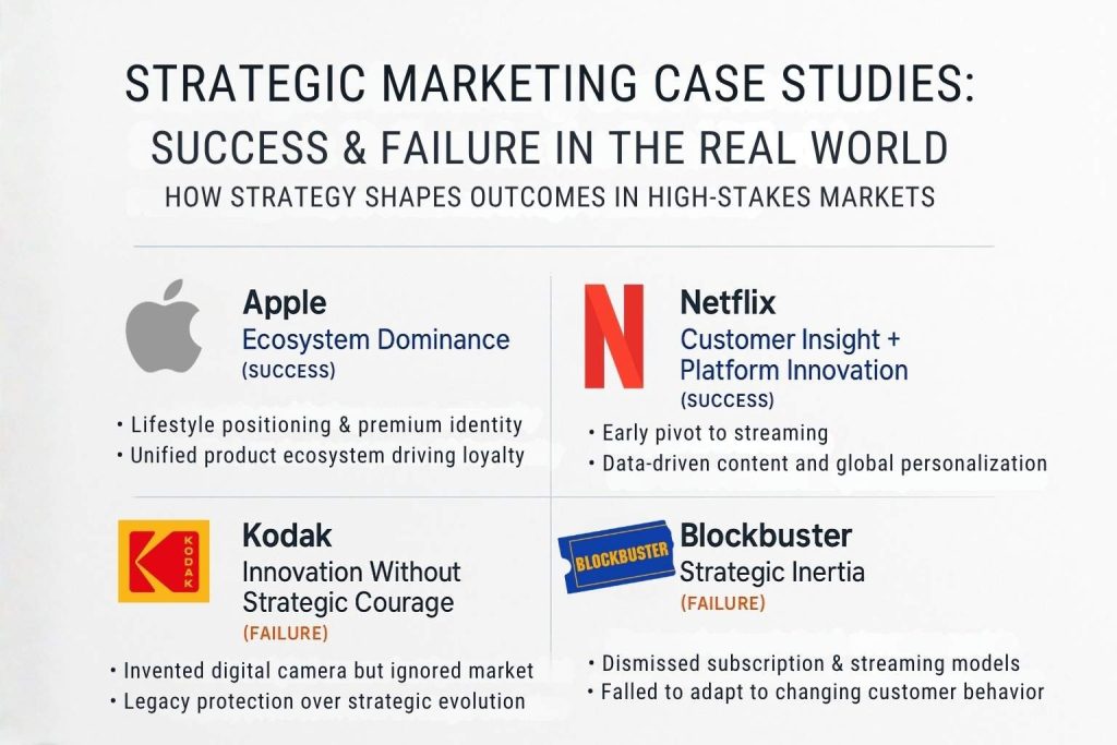 Strategic Marketing Case Studies: Success and Failure in the Real World
