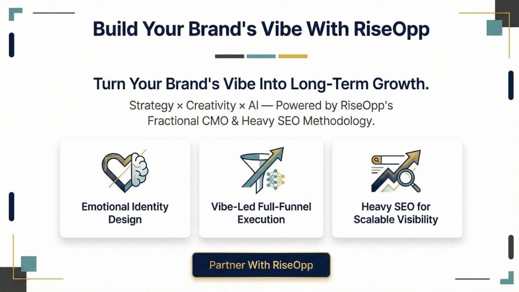 Build Your Brand’s Vibe With RiseOpp
