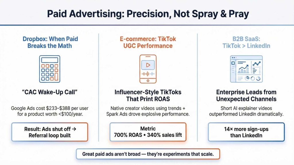 Paid Advertising: Precision, Not Spray and Pray
