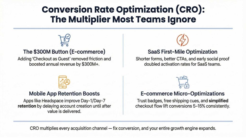 Conversion Rate Optimization (CRO): The Multiplier Most Teams Ignore
