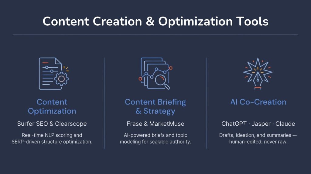 Content Creation & Optimization Tools
