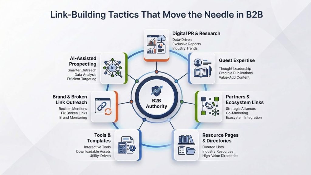 Link-Building Tactics That Move the Needle in B2B
