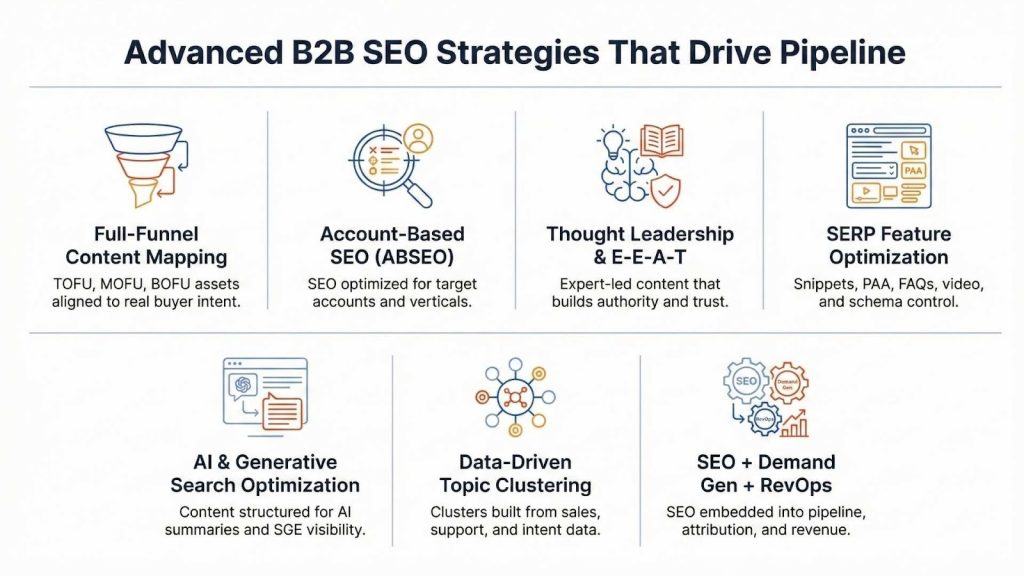Advanced B2B SEO Strategies That Drive Pipeline
