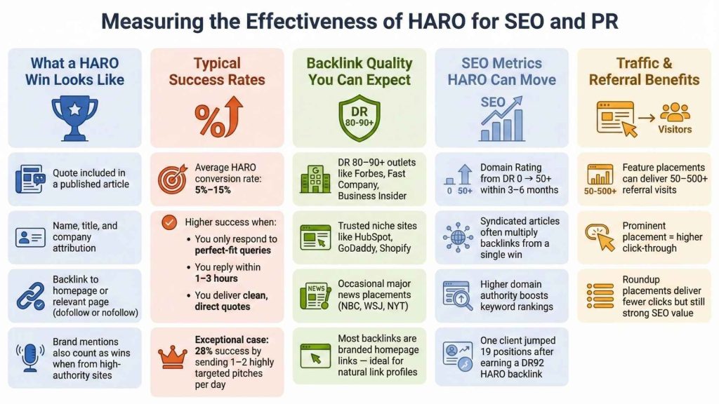 Measuring the Effectiveness of HARO for SEO and PR