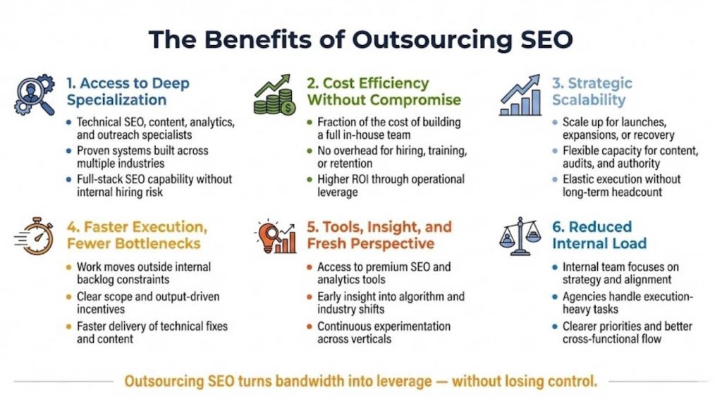 The Benefits of Outsourcing SEO