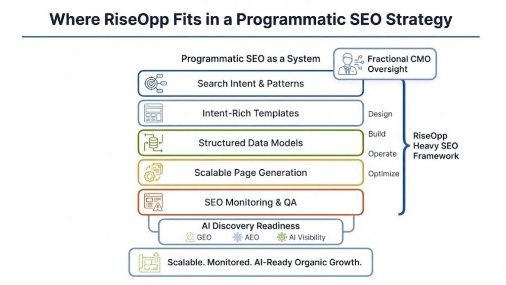 Where RiseOpp Fits Into a Programmatic SEO Strategy