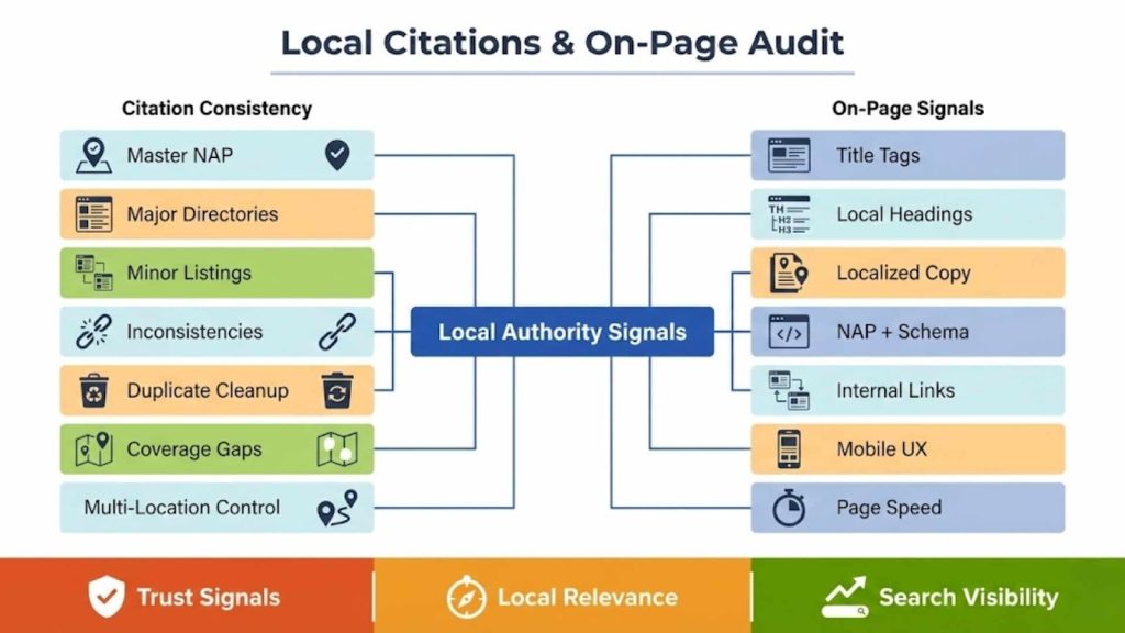 Local Citation Audit and NAP Consistency Checks