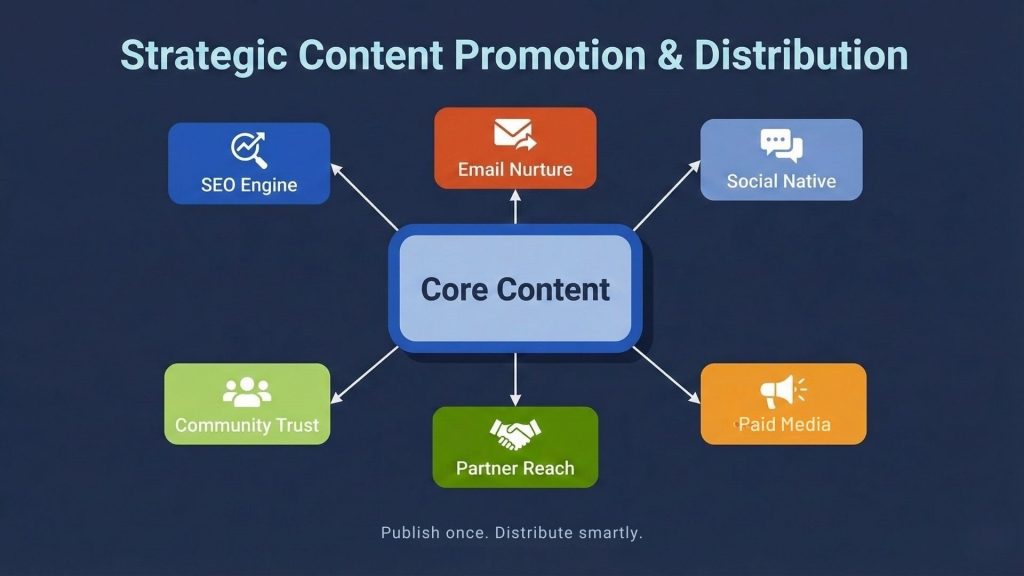 Strategic Content Promotion & Distribution
