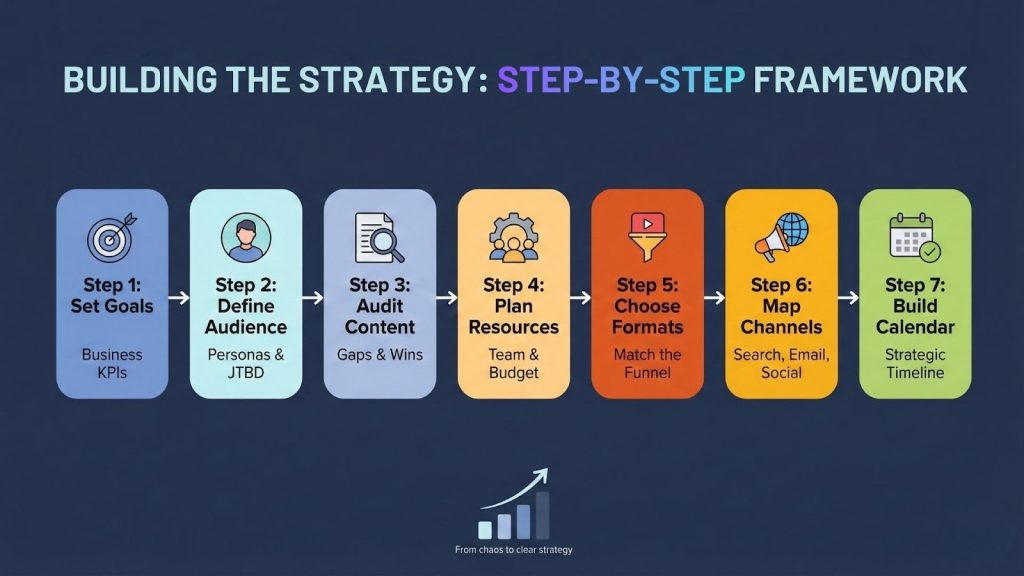 Building Your Content Marketing Strategy: Step-by-Step Framework